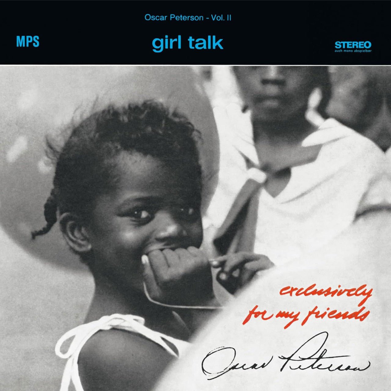 PETERSON,OSCAR - GIRL TALK (EXCLUSIVELY FOR MY FRIENDS VOL. 2) - RECORD