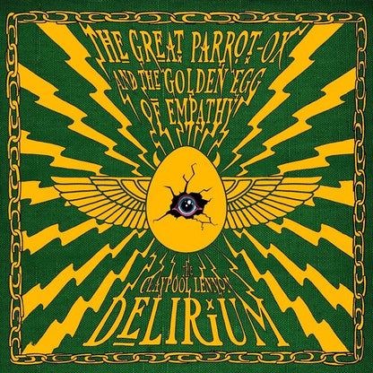 CLAYPOOL LENNON DELIRIUM - GREAT PARROT-OX & THE GOLDEN EGG OF EMPATHY (IEX) Green & Gold - RECORD