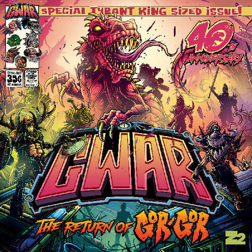 GWAR - RETURN OF GOR GOR Clear Purple - RECORD