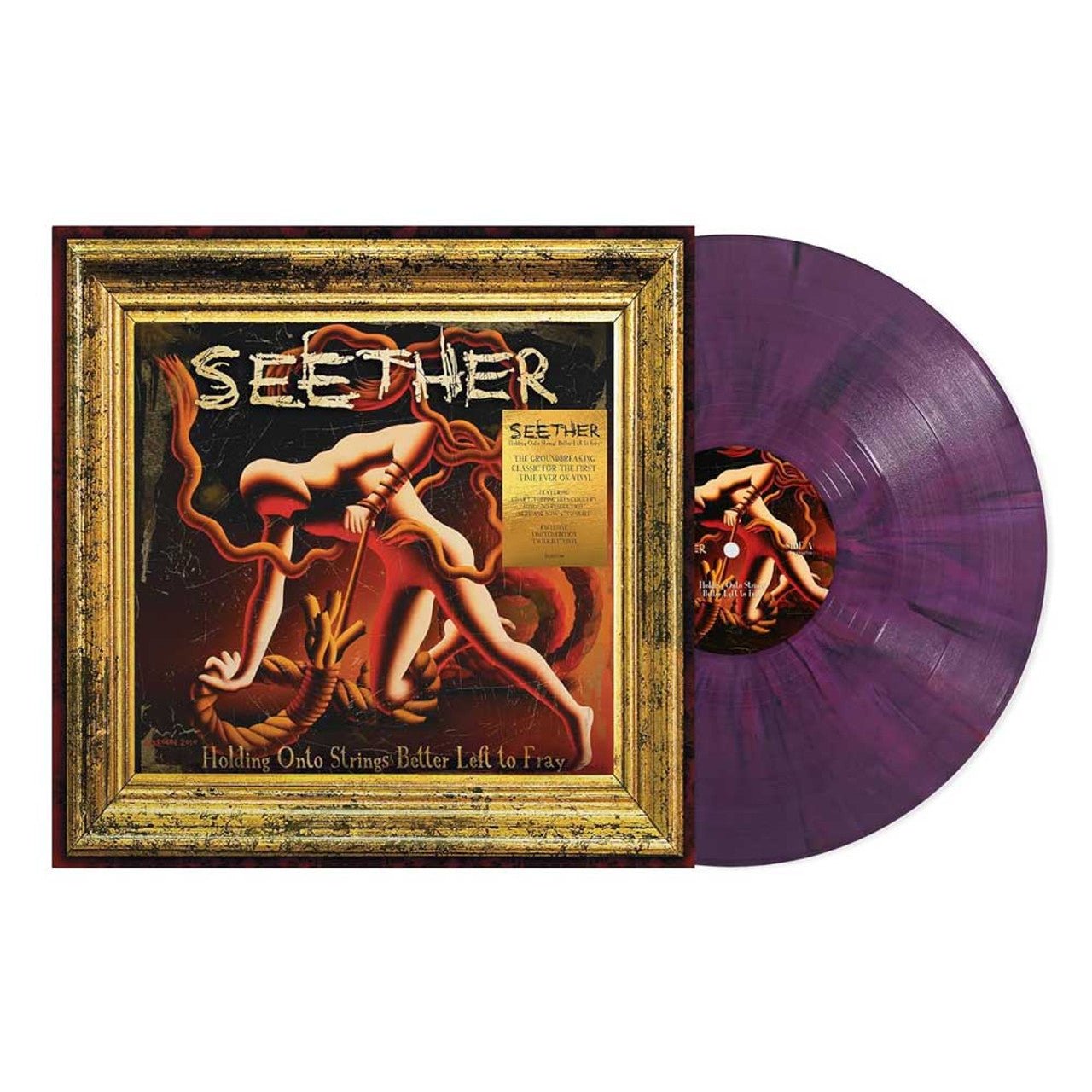SEETHER - HOLDING ONTO STRINGS BETTER LEFT TO FRAY - RECORD