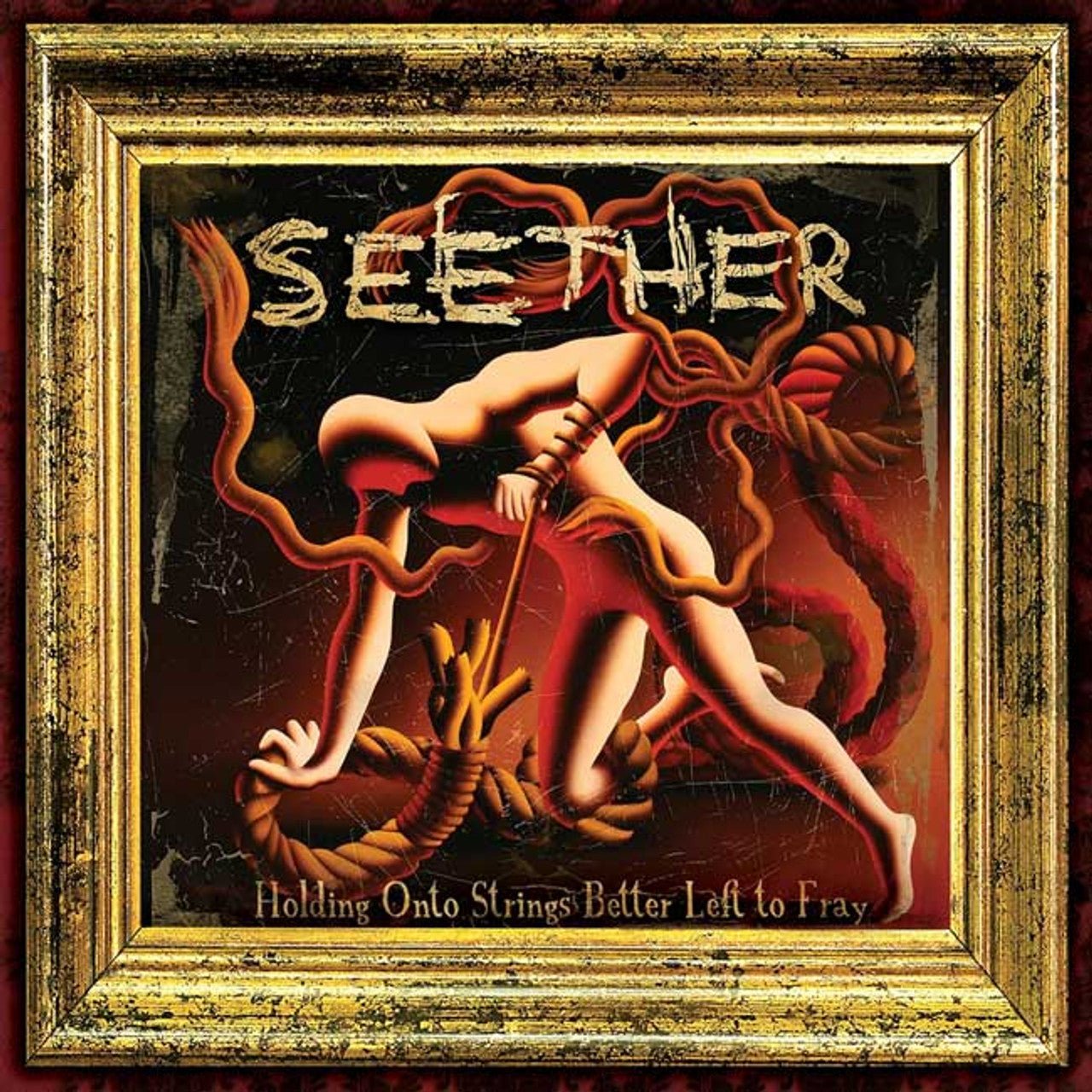 SEETHER - HOLDING ONTO STRINGS BETTER LEFT TO FRAY - RECORD