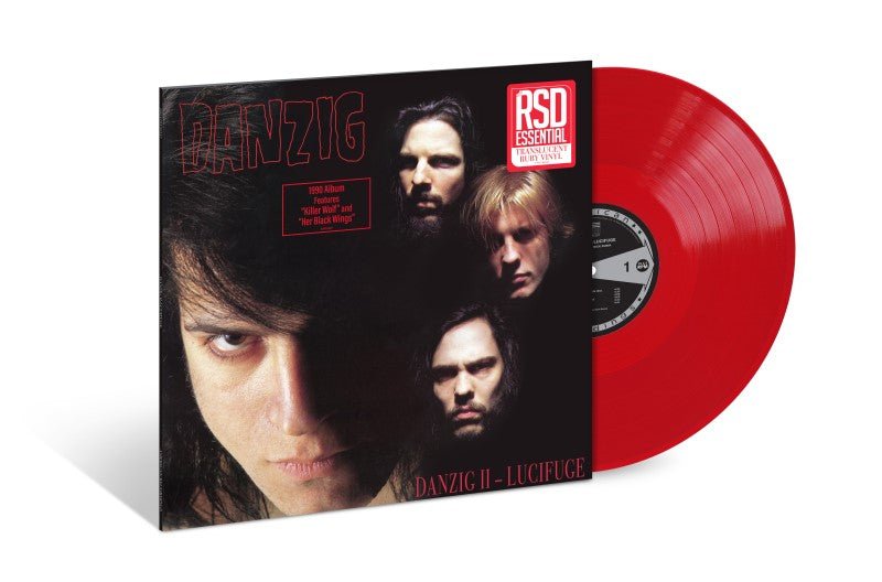 DANZIG - II: LUCIFUGE Clear Red - RECORD
