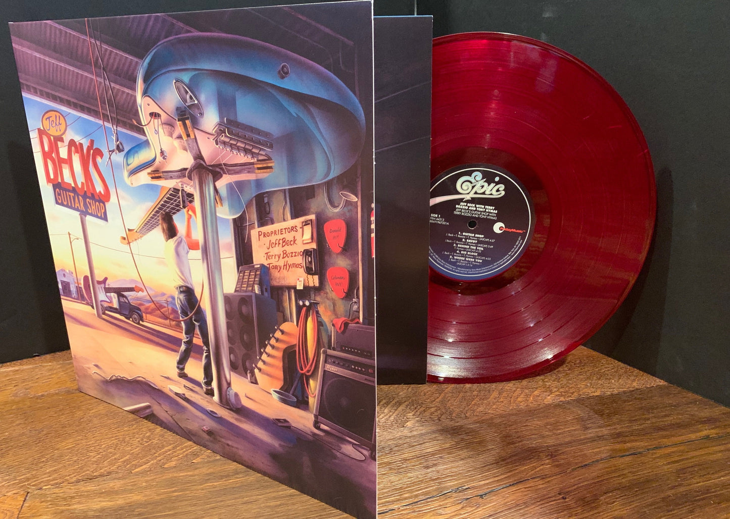 BECK,JEFF - JEFF BECK'S GUITAR SHOP - RECORD