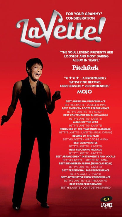 BETTYE LAVETTE-LAVETTE W/Autograph - RECORD