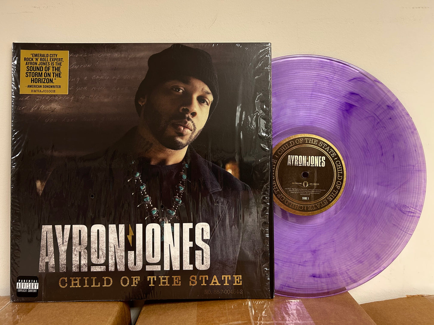 Ayron Jones - Child Of The State Purple - RECORD