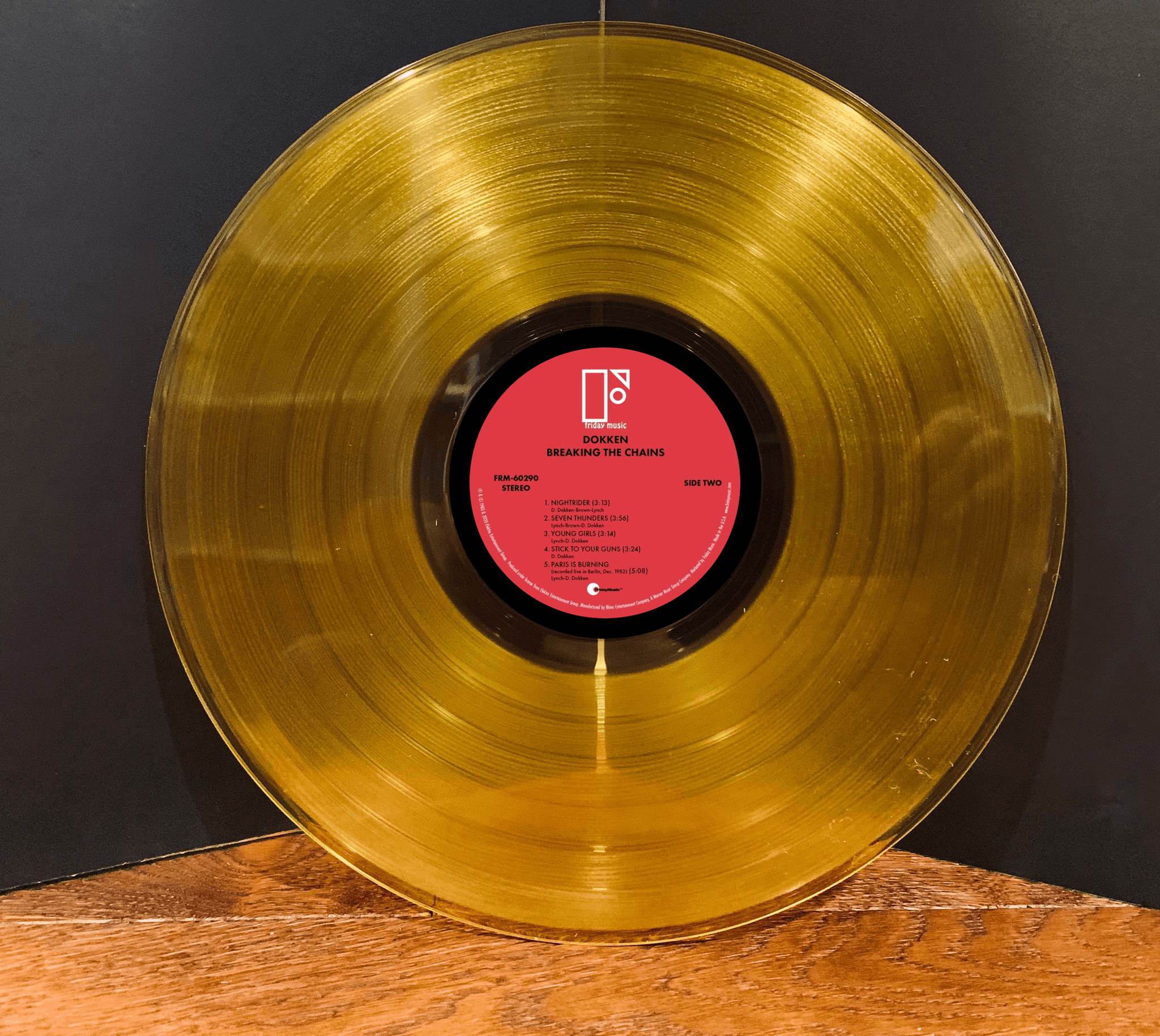 DOKKEN - BREAKING THE CHAINS GOLD - RECORD