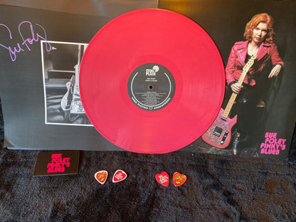 Sue Foley -  Pinky's Blues w/ Autographed Insert - RECORD