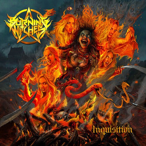 BURNING WITCHES - INQUISITION - RECORD