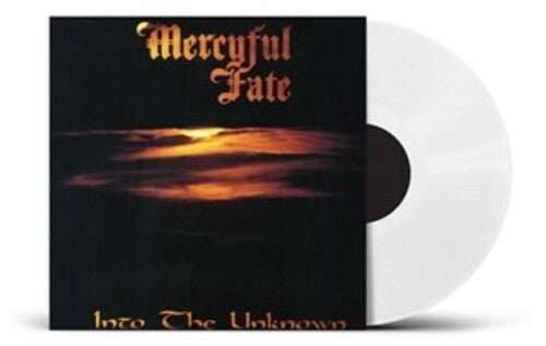 MERCYFUL FATE - INTO THE UNKNOWN - UK EXCLUSIVE WHITE VINYL - RECORD