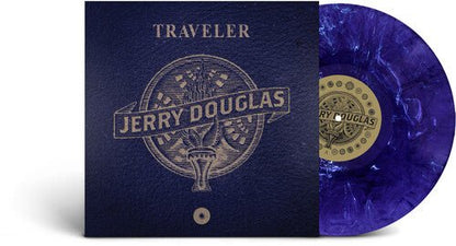 DOUGLAS,JERRY - TRAVELER - DARK SKYWITH WHITE SWIRL - RECORD