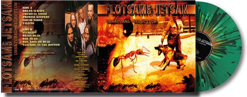 FLOTSAM & JETSAM - UNNATURAL SELECTION - LIMITED EDITION Splatter Green - RECORD