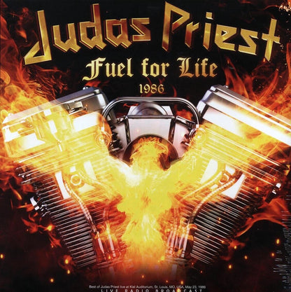 JUDAS PRIEST - FUEL FOR LIFE 1986  LIVE RADIO BROADCAST - RECORD