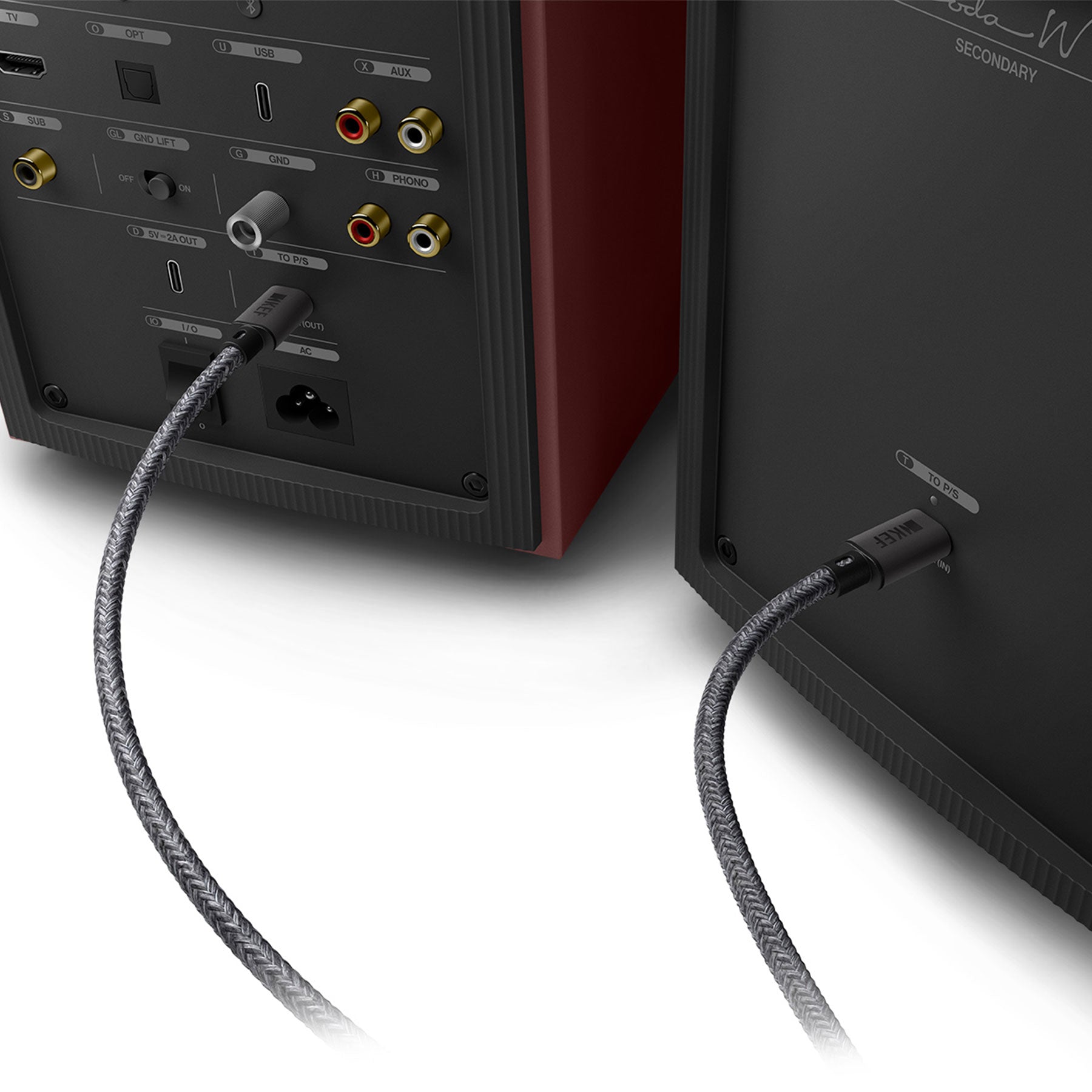 KEF: Coda W Powered Speakers w/ Bluetooth - Pair