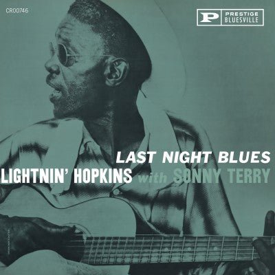 HOPKINS,LIGHTININ / TERRY,SONNY - LAST NIGHT BLUES (BLUESVILLE ACOUSTIC SOUNDS SERIE - RECORD