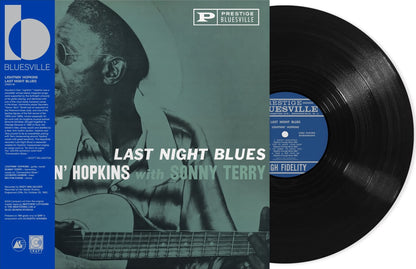 HOPKINS,LIGHTININ / TERRY,SONNY - LAST NIGHT BLUES (BLUESVILLE ACOUSTIC SOUNDS SERIE - RECORD