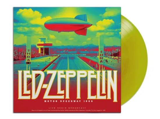 LED-ZEPPELIN - MOTOR SPEEDWAY 1969 LIVE RADIO BROADCAST GOLD - RECORD
