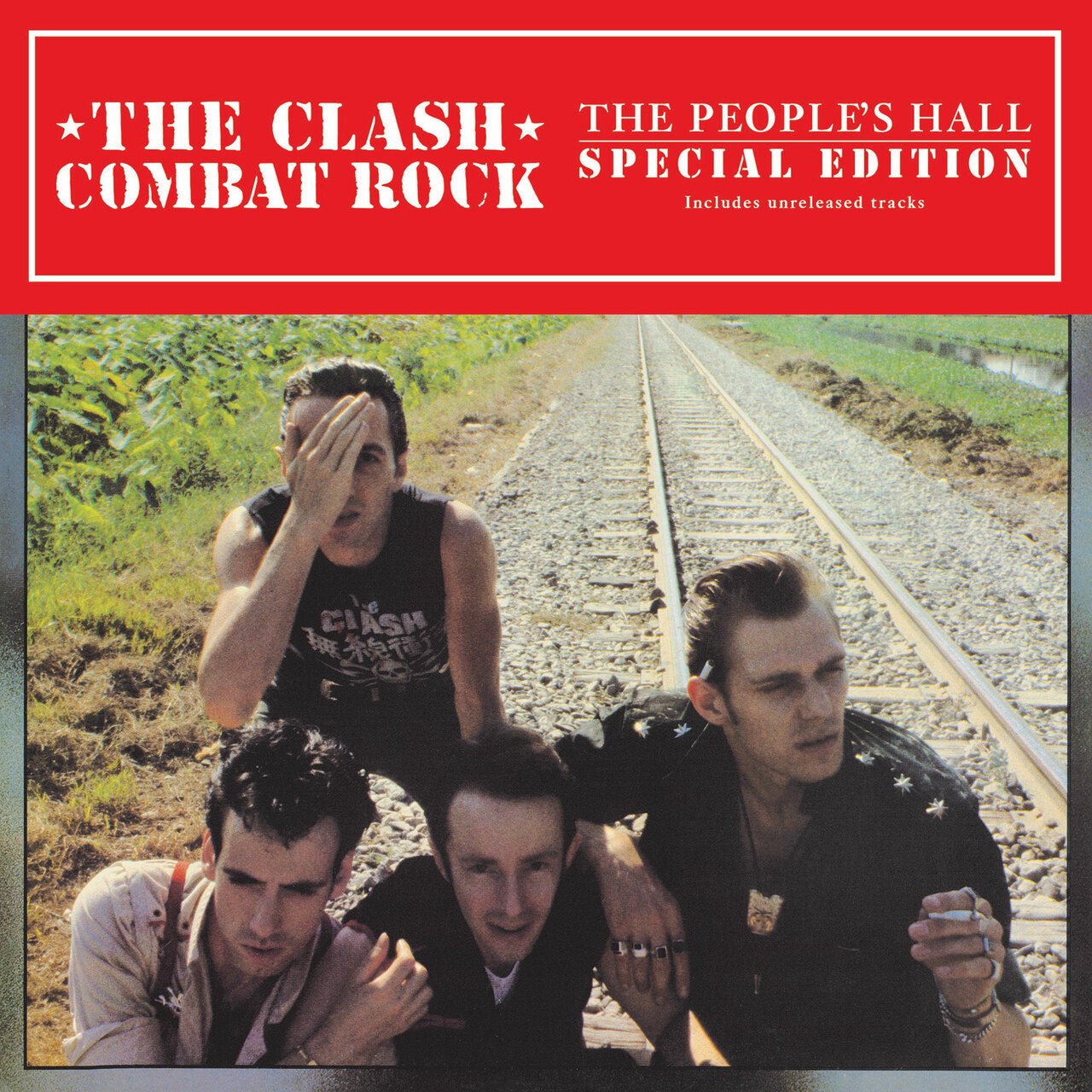 CLASH - COMBAT ROCK + THE PEOPLE'S HALL - RECORD