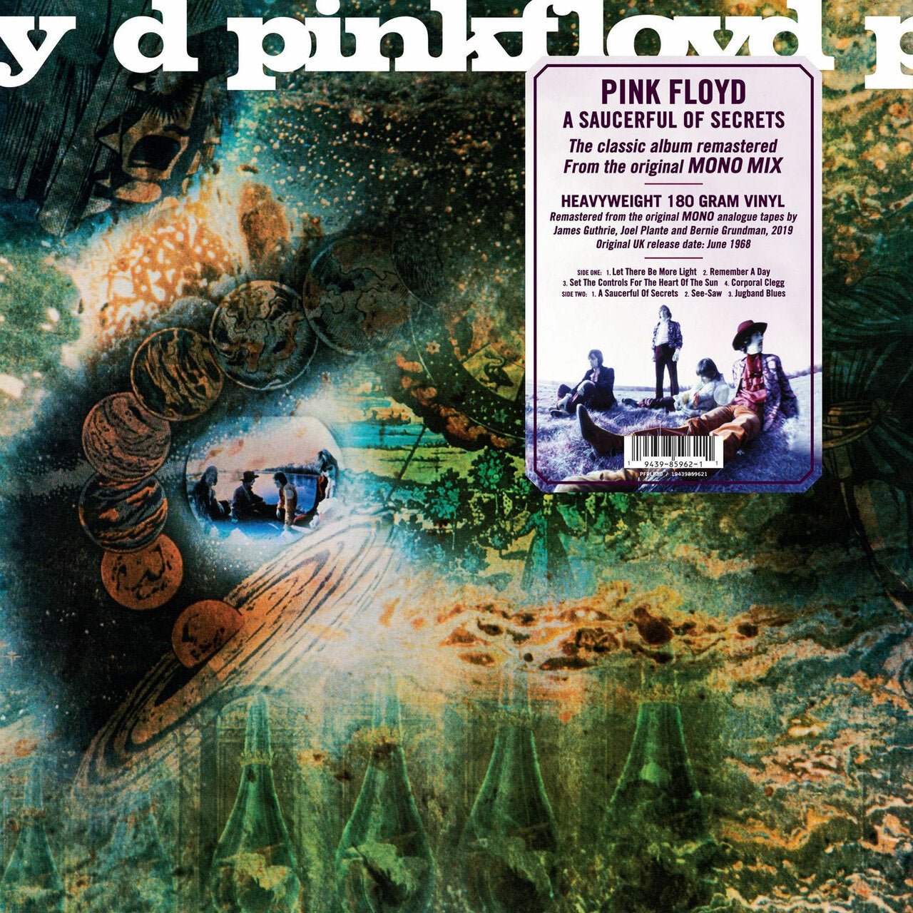 PINK FLOYD - SAUCERFUL OF SECRETS (MONO) - RECORD
