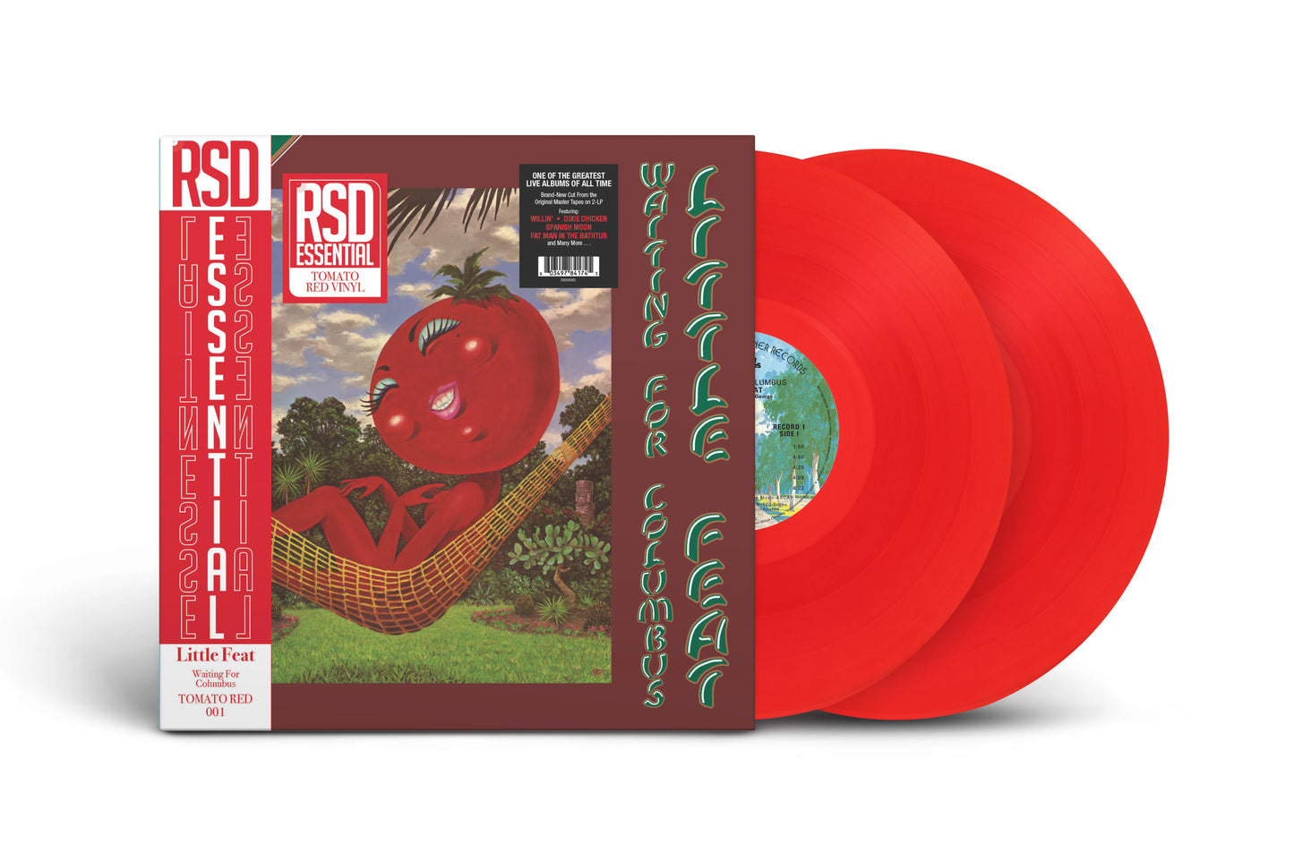 LITTLE FEAT - WAITING FOR COLUMBUS TOMATO RED - RECORD