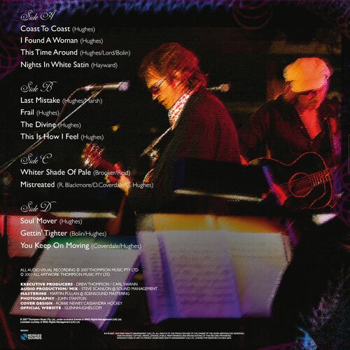 HUGHES,GLENN - LIVE IN AUSTRALIA - LTD GREEN VINYL - RECORD