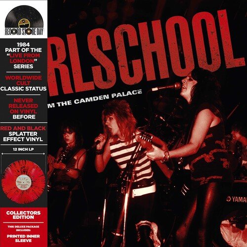 GIRLSCHOOL - LIVE FROM THE CAMDEN PALACE - RED - RECORD