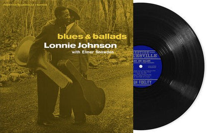 JOHNSON,LONNIE - BLUES & BALLADS (BLUESVILLE ACOUSTIC SOUND SERIES) - RECORD