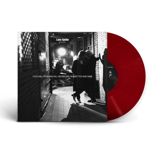 Luke Spiller - Love Will Probably Kill Me Before Cigarettes And Wine W/Signed Picture, Setlist, Red Wine - RECORD (Tour Edition)