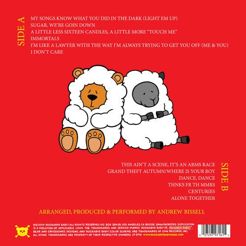 ROCKABYE BABY! - LULLABY RENDITIONS OF FALL OUT BOY - RECORD