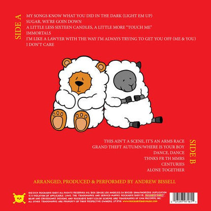 ROCKABYE BABY! - LULLABY RENDITIONS OF FALL OUT BOY - RECORD