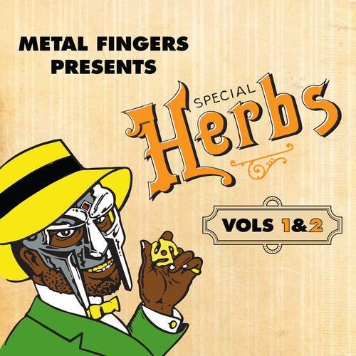 MF DOOM - METAL FINGERS PRESENTS: SPECIAL HERBS VOL. 1 & 2 Yellow - RECORD