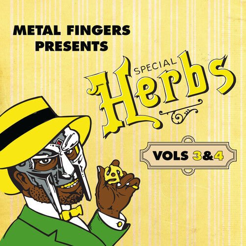 MF DOOM - METAL FINGERS PRESENTS: SPECIAL HERBS VOL. 3 & 4 - RECORD