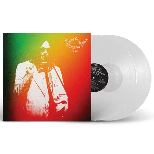 Neil Young - Tonight's the Night 50th Anniversary Deluxe Edition Clear - RECORD