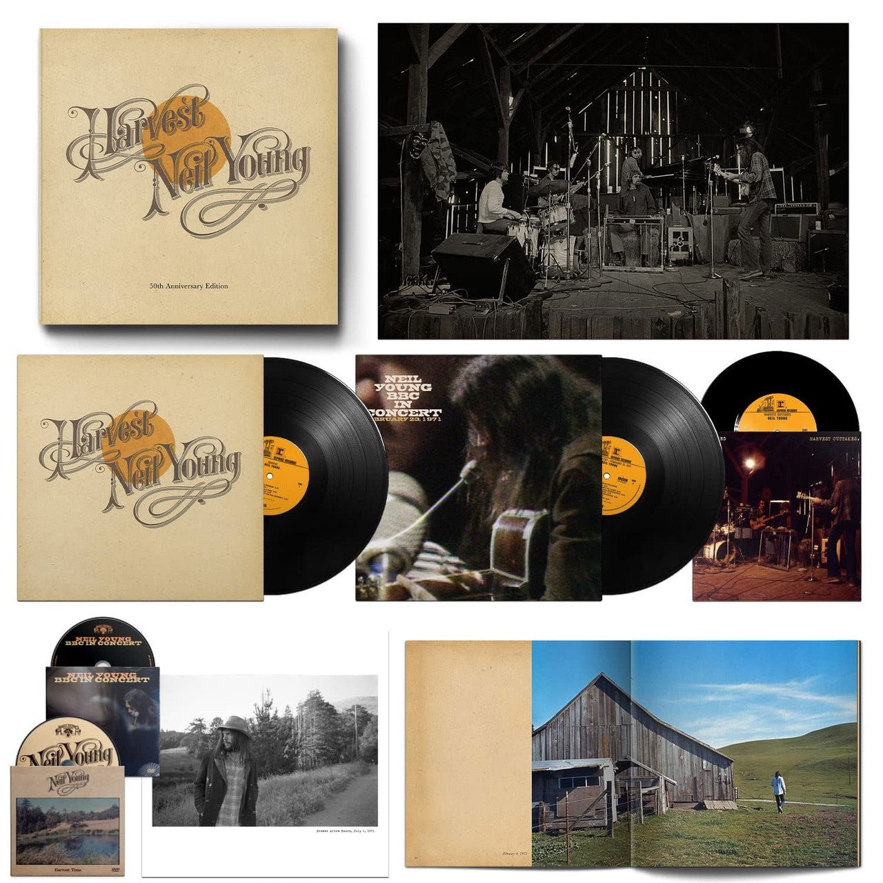 YOUNG,NEIL - HARVEST (50TH ANNIVERSARY EDITION) - RECORD