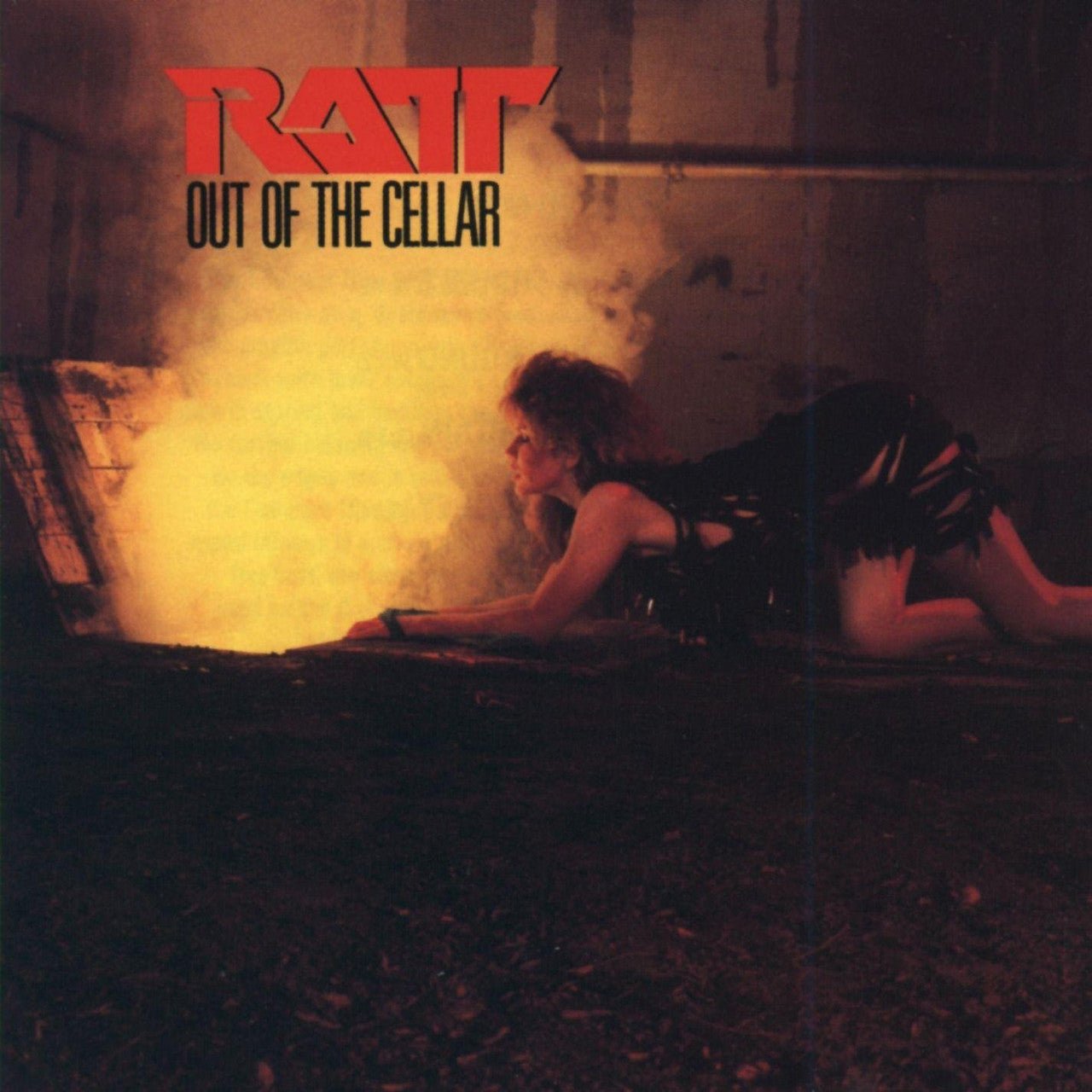 RATT - OUT OF THE CELLAR (40TH ANNIVERSARY) Red/Black Splatter - RECORD