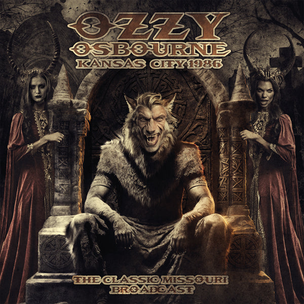 OZZY OSBOURNE KANSAS CITY 1986 VINYL 2LP