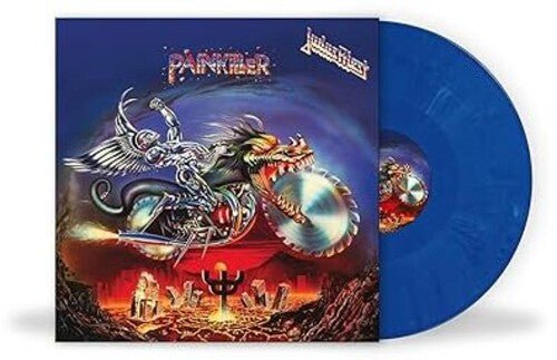 JUDAS PRIEST - PAINKILLER - NAD BLUE & BLUE WHITE MARBLE VINYL - RECORD