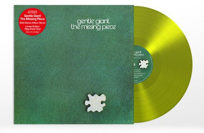 GENTLE GIANT - MISSING PIECE - STEVEN WILSON REMIX - GREEN - RECORD