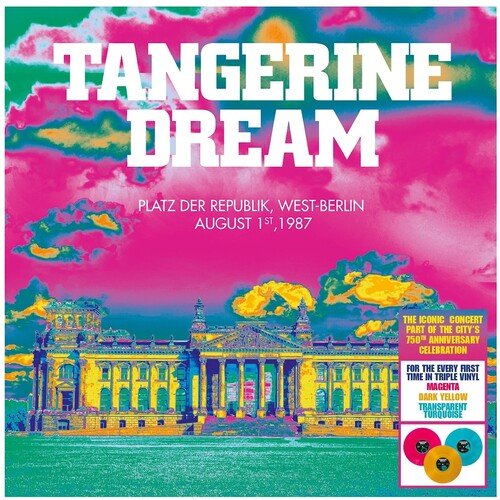 TANGERINE DREAM - PLATZ DER REPUBLIK WEST BERLIN AUGUST 1ST - RECORD