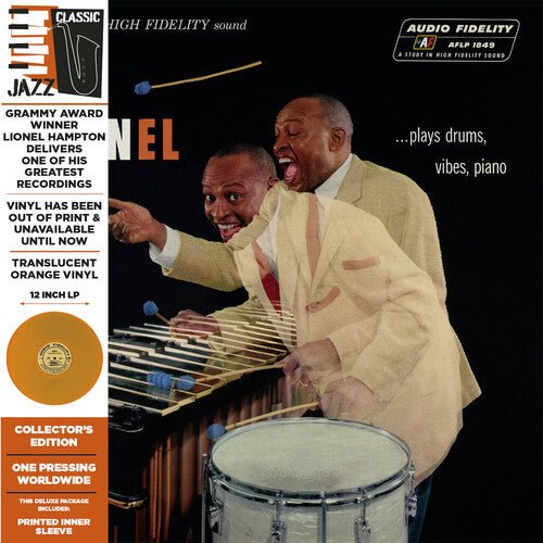 HAMPTON,LIONEL - LIONEL PLAYS DRUMS VIBES PIANO - RECORD