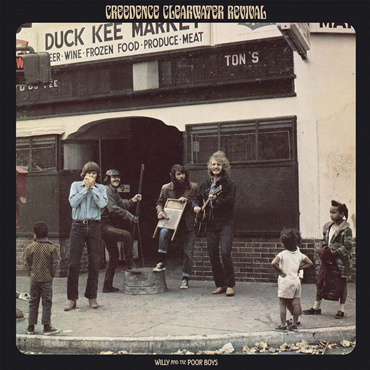 CCR ( CREEDENCE CLEARWATER REVIVAL ) - WILLY AND THE POOR BOYS - RECORD