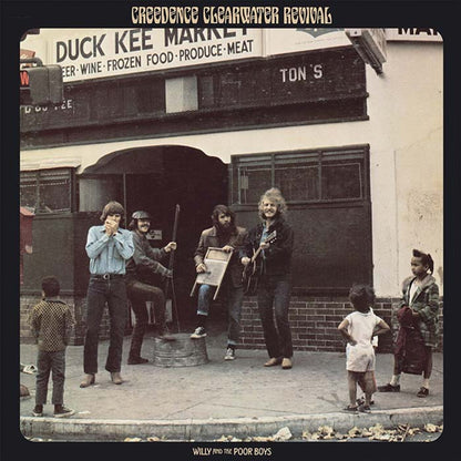 CCR ( CREEDENCE CLEARWATER REVIVAL ) - WILLY AND THE POOR BOYS - RECORD