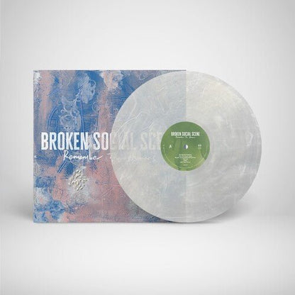 BROKEN SOCIAL SCENE - REMEMBER THE HUMANS (IEX) Clear w/ White Marble - RECORD