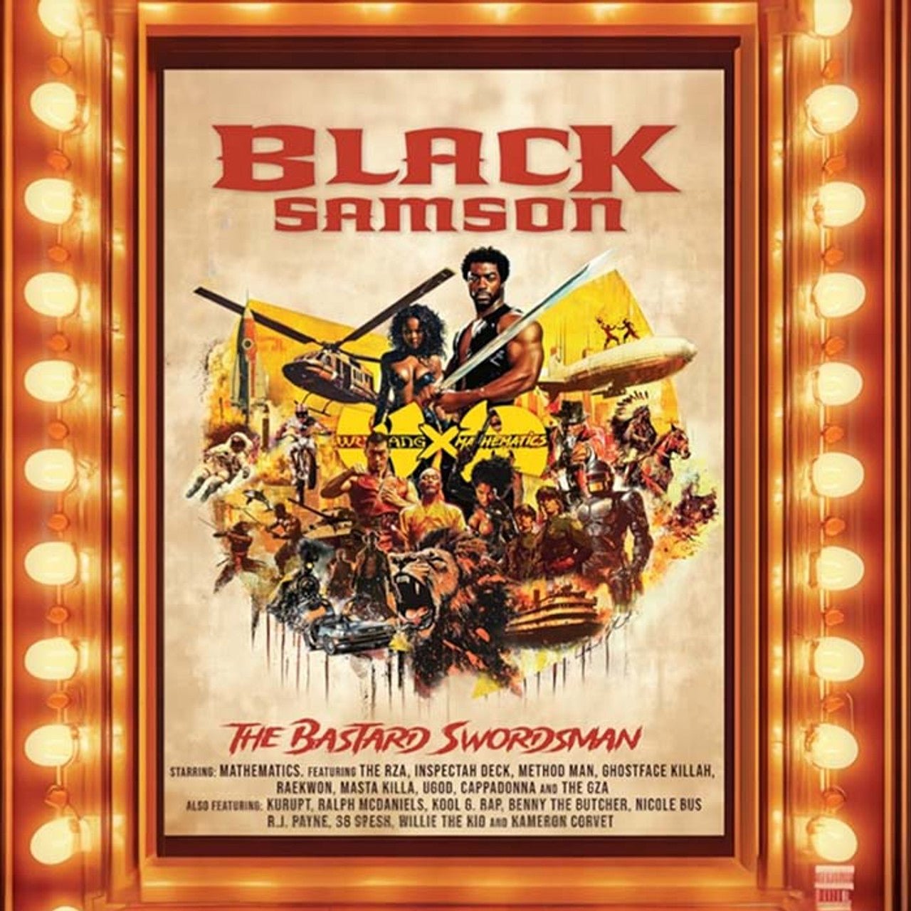 WU-TANG / MATHEMATICS - BLACK SAMSON, THE BASTARD SWORDSMAN: WU-TANG - RECORD
