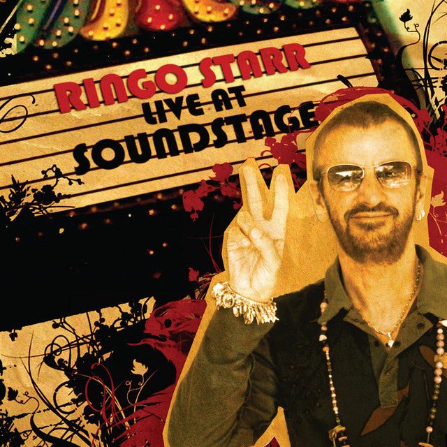 RINGO STARR - LIVE AT SOUNDSTAGE GOLD METALLIC - RECORD