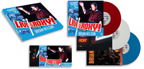 WILSON,BRIAN - LIVE AT THE ROXY THEATRE Red, Blue & White - RECORD