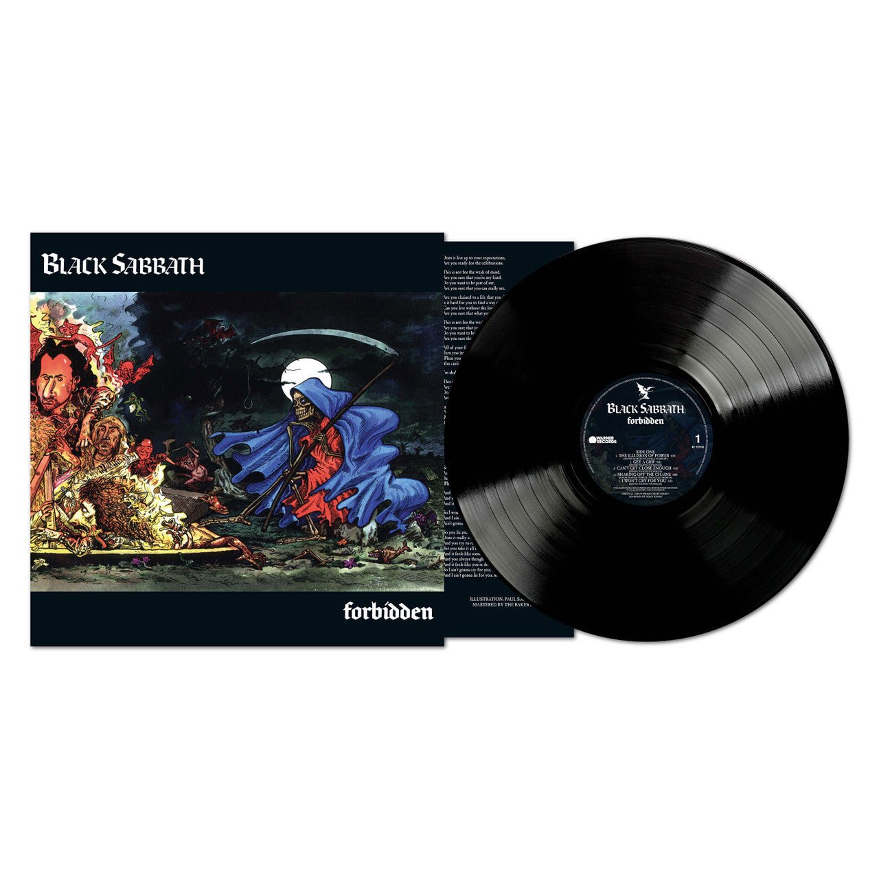 BLACK SABBATH - FORBIDDEN (2024 TONY IOMMI REMIX) - RECORD
