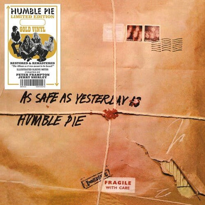 HUMBLE PIE - AS SAFE AS YESTERDAY IS - GOLD - RECORD