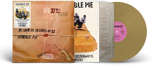 HUMBLE PIE - AS SAFE AS YESTERDAY IS - GOLD - RECORD