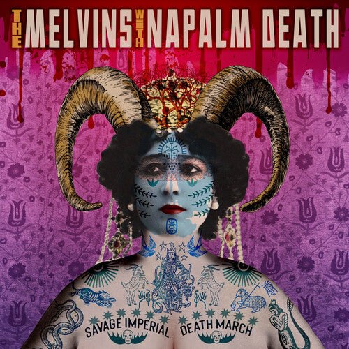 MELVINS / NAPALM DEATH - SAVAGE IMPERIAL DEATH MARCH - RECORD