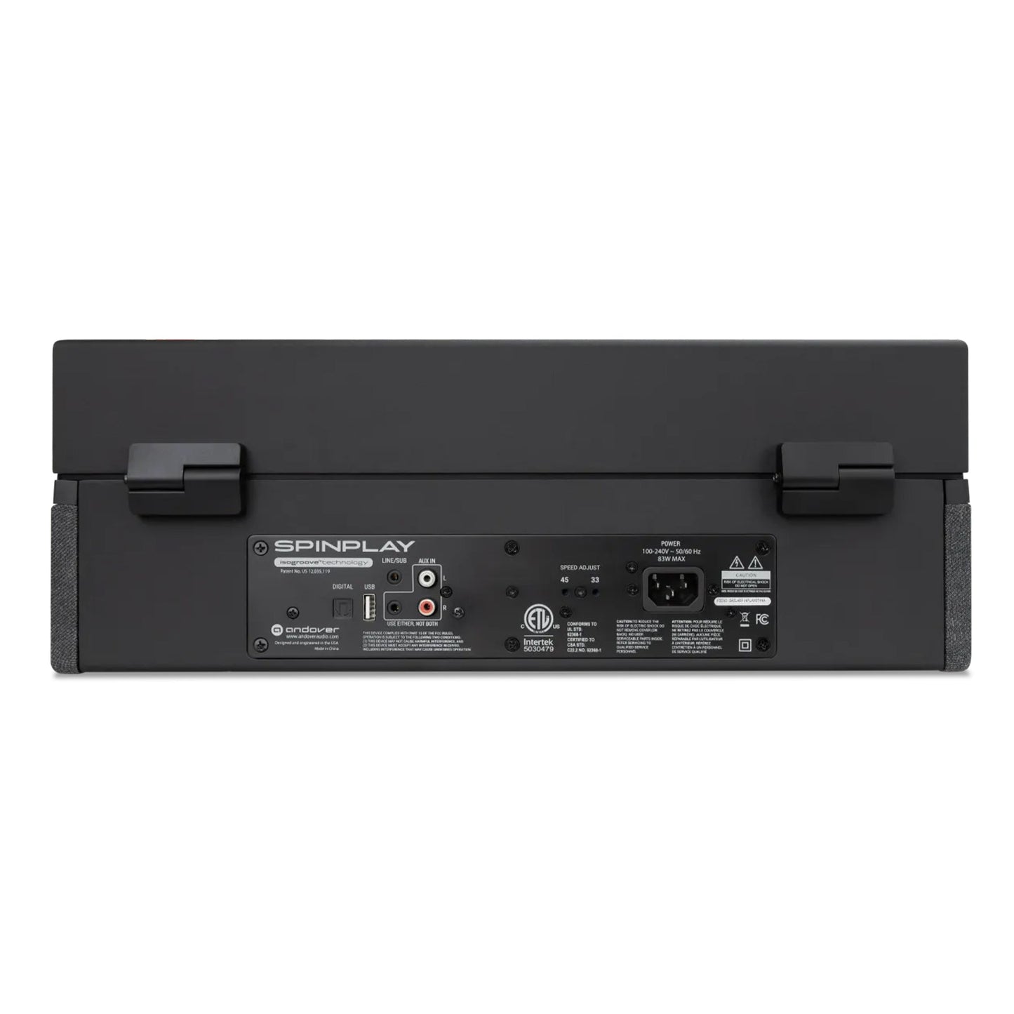 Andover Audio: SpinPlay All-In-One Turntable w/ Speaker